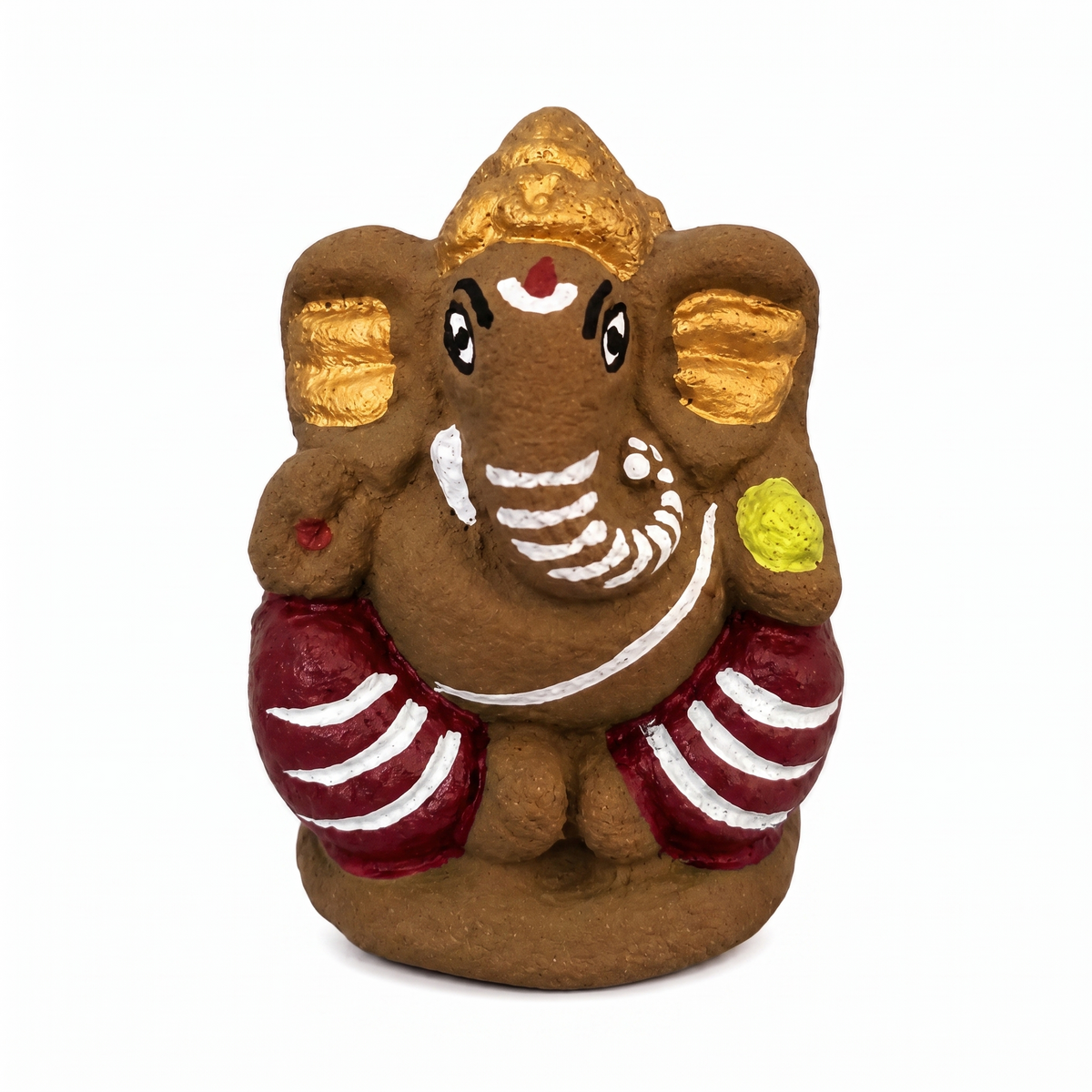 Gaunidhi - Gomay Ganesh Idol (3 Inch)