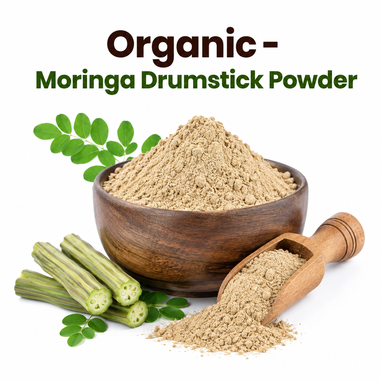 Gaunidhi - Organic Moringa Drumstick Powder (100g)